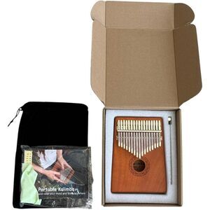 Kalimba Portable Finger Thumb Piano Musical Instrument. NEW.